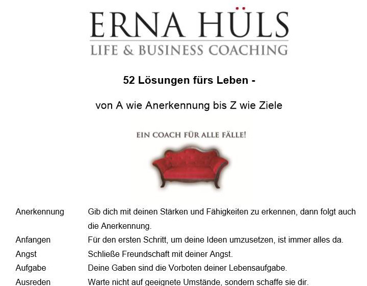 Lösungen fürs Leben